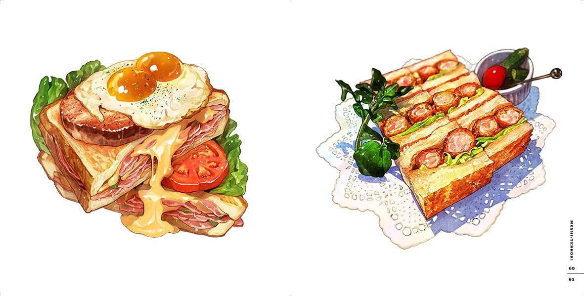 Mao Momiji Food Illustration Collection "Ama Terror"