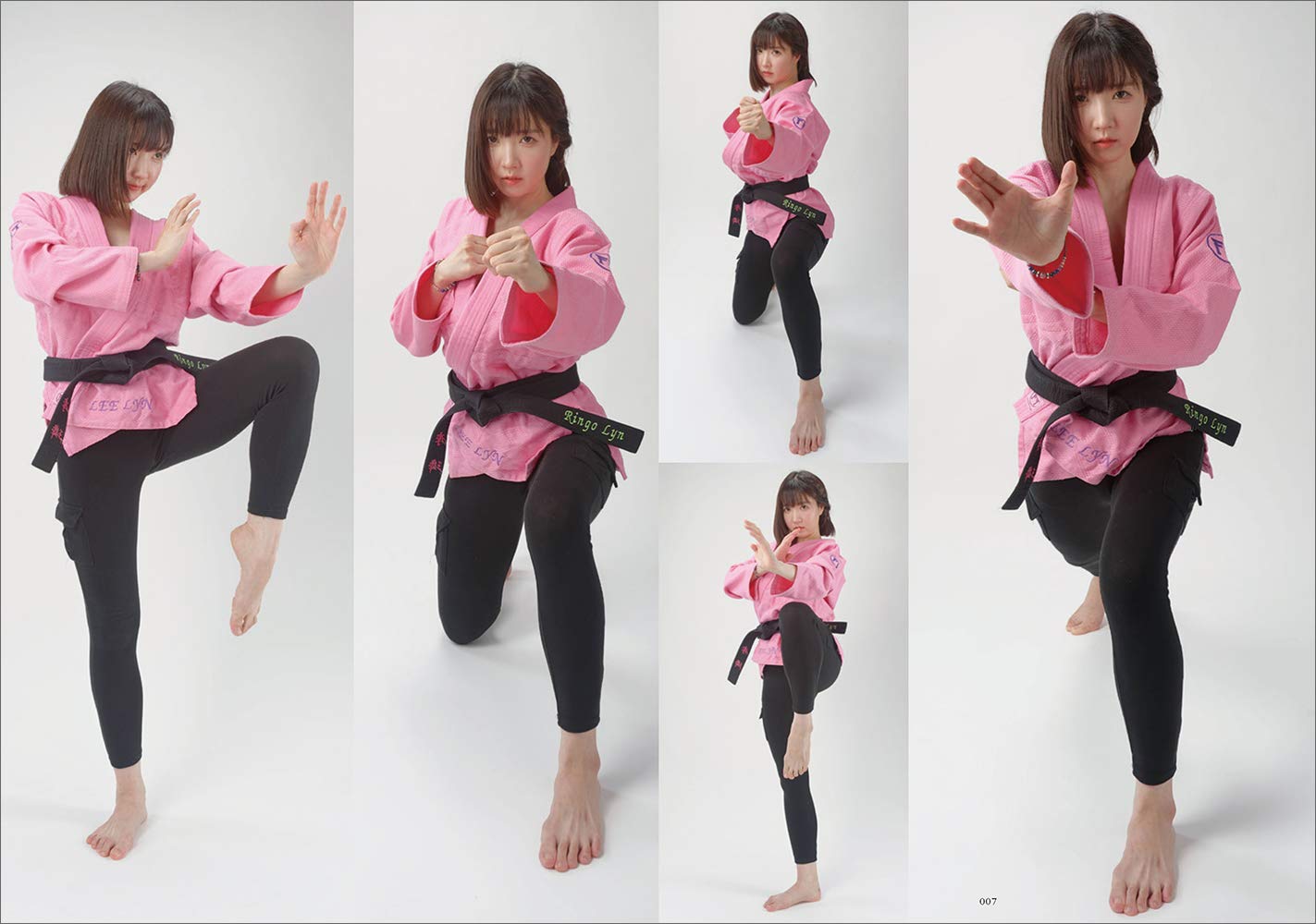 Collection of Cosplay Fighting Poses