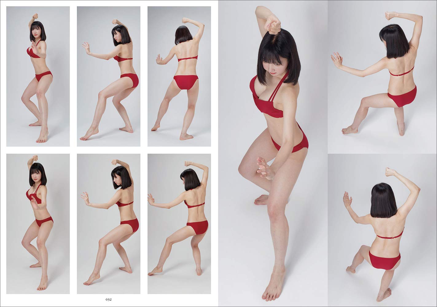 Collection of Cosplay Fighting Poses
