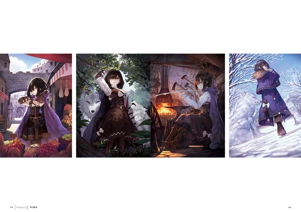 Kaoming Art Book "Genei no Shoujo"