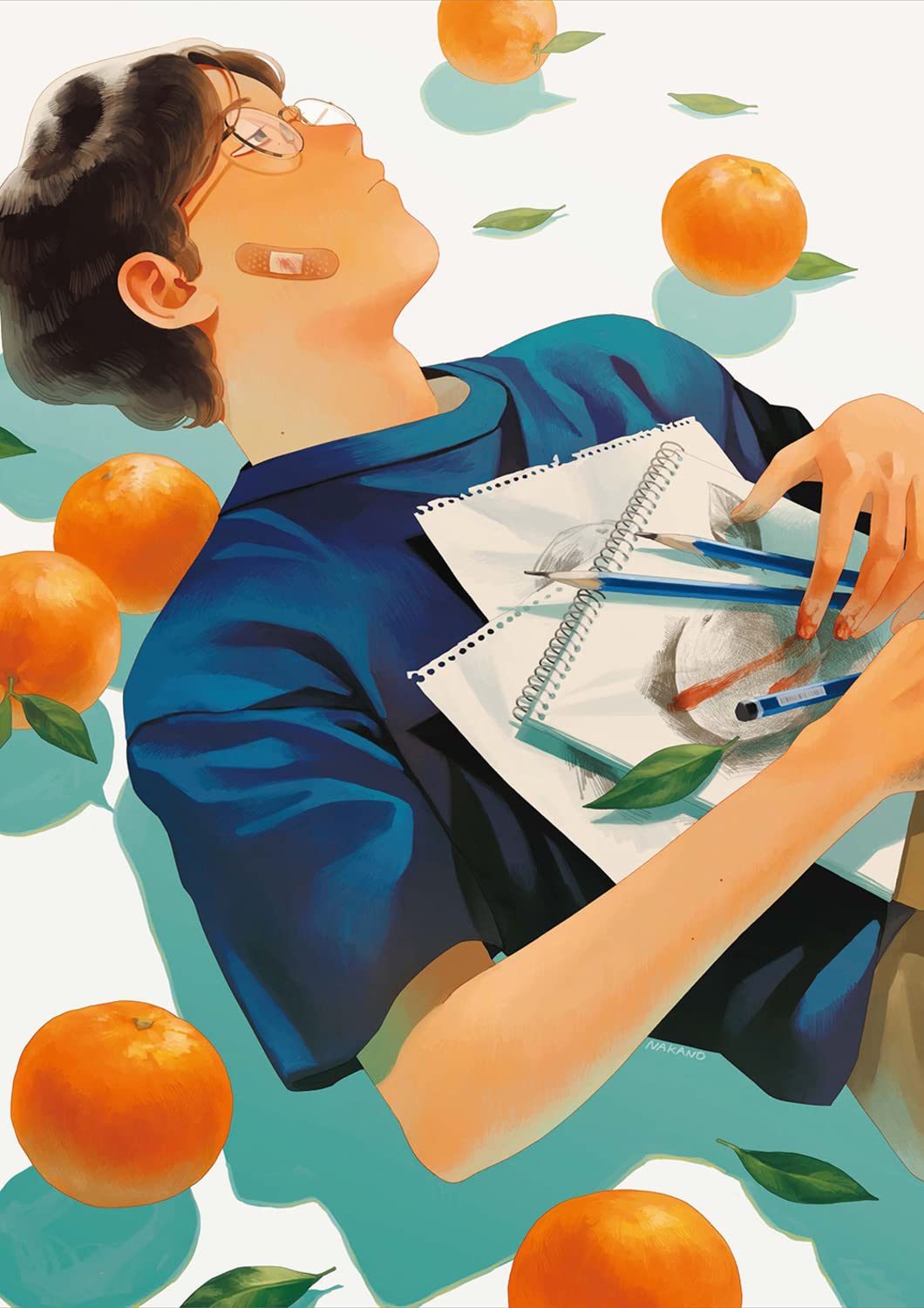 Kaworu Nakano Works & Coloring Techniques "MELANCHOLY RED"