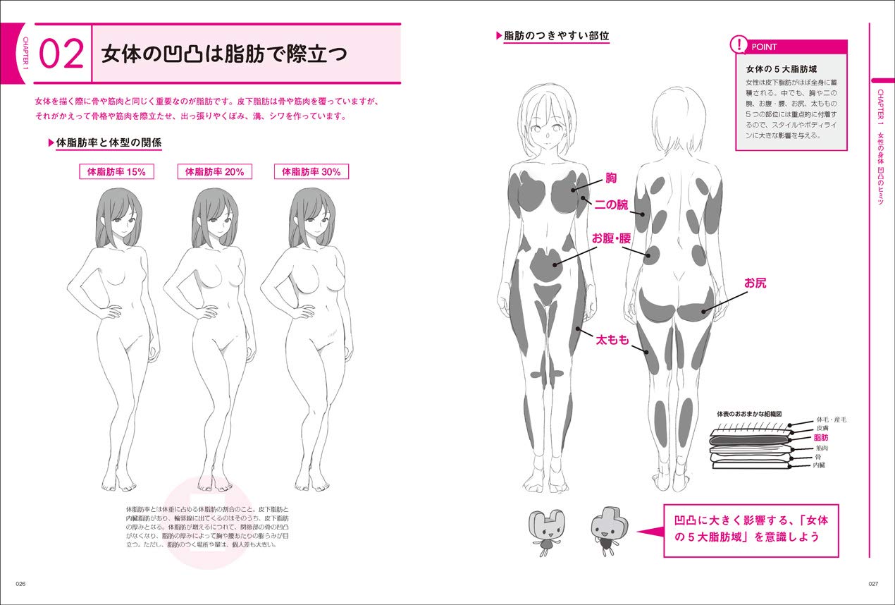 Encyclopedia of Female Character Body Curves