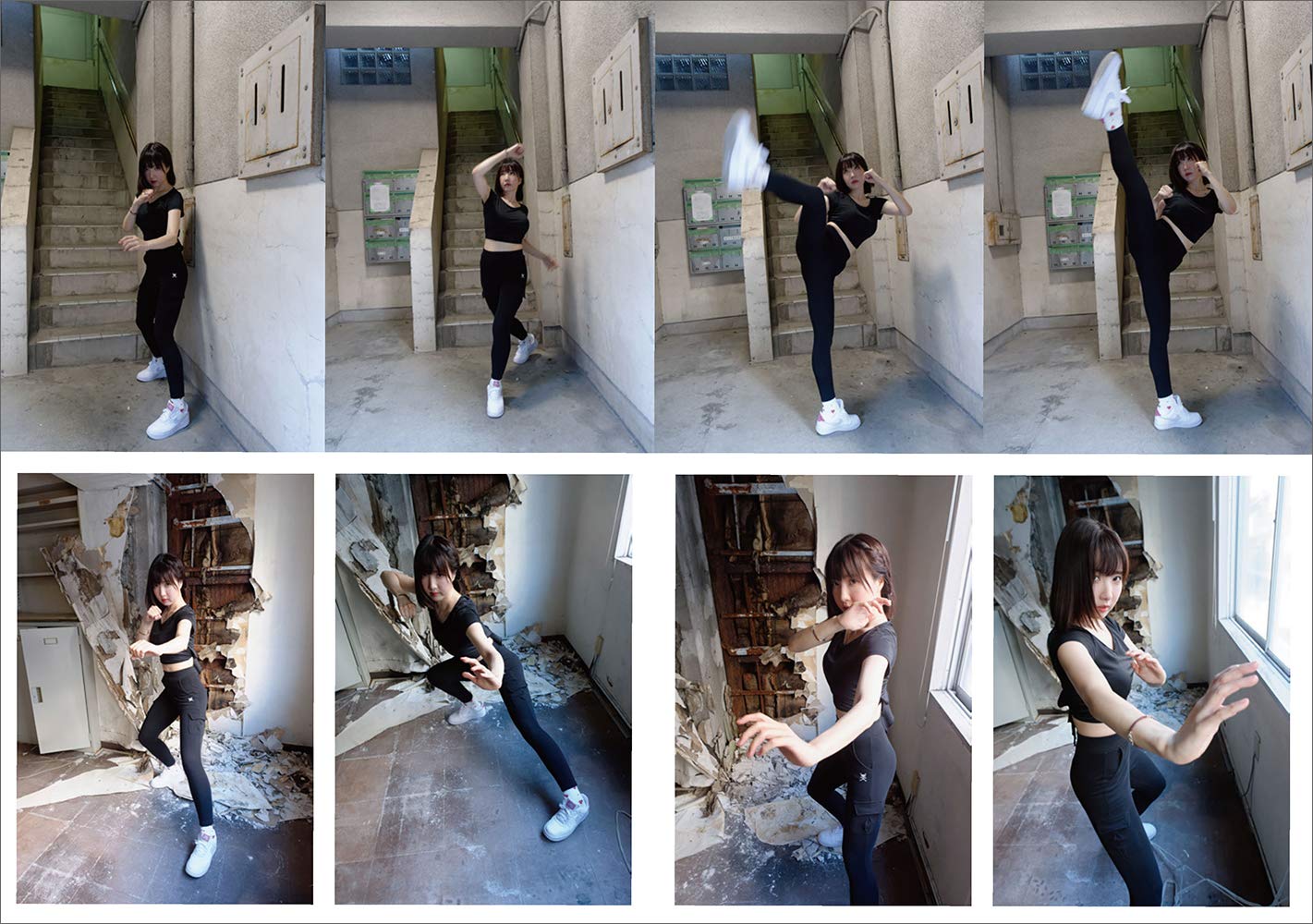 Collection of Cosplay Fighting Poses