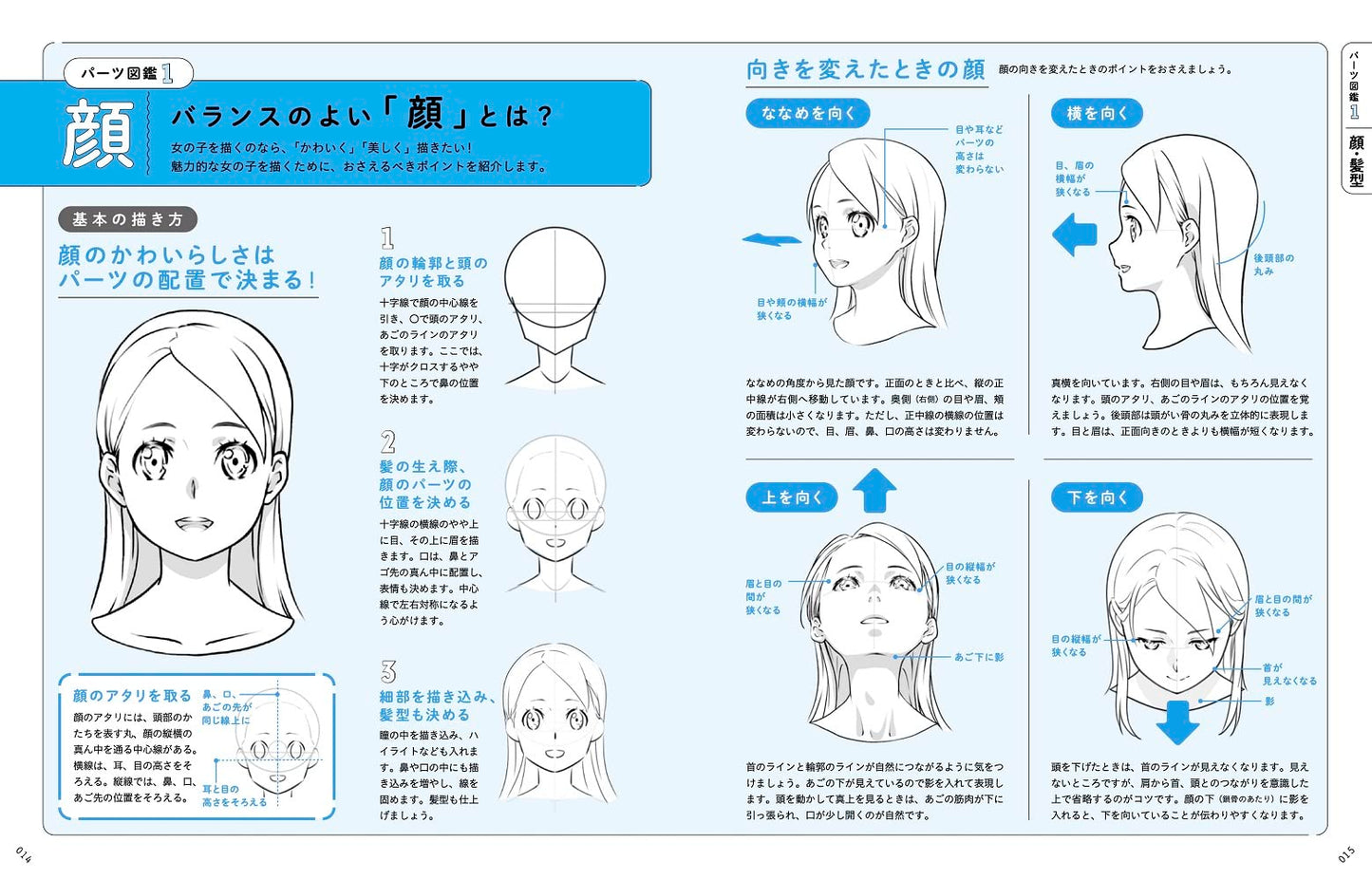 Useful for drawing! Girl Character Drawing/Parts Encyclopedia