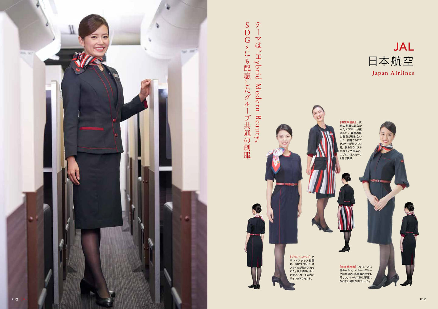 Airline Uniform Picture Book 1951-2023