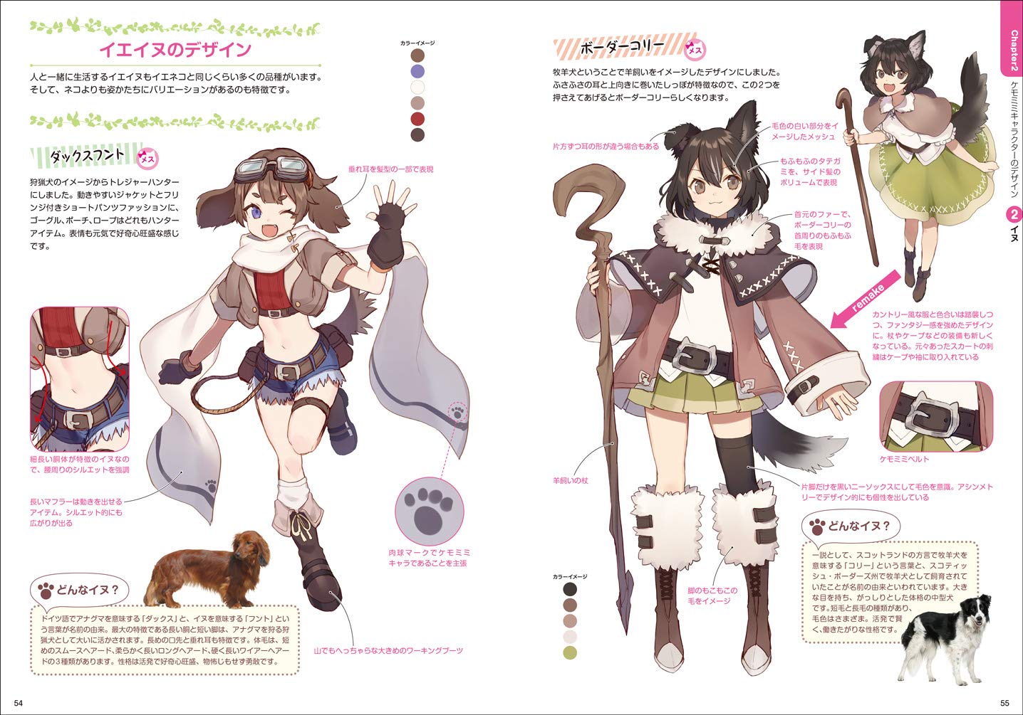 Kemomimi Character Design Book, Idea and Techniques