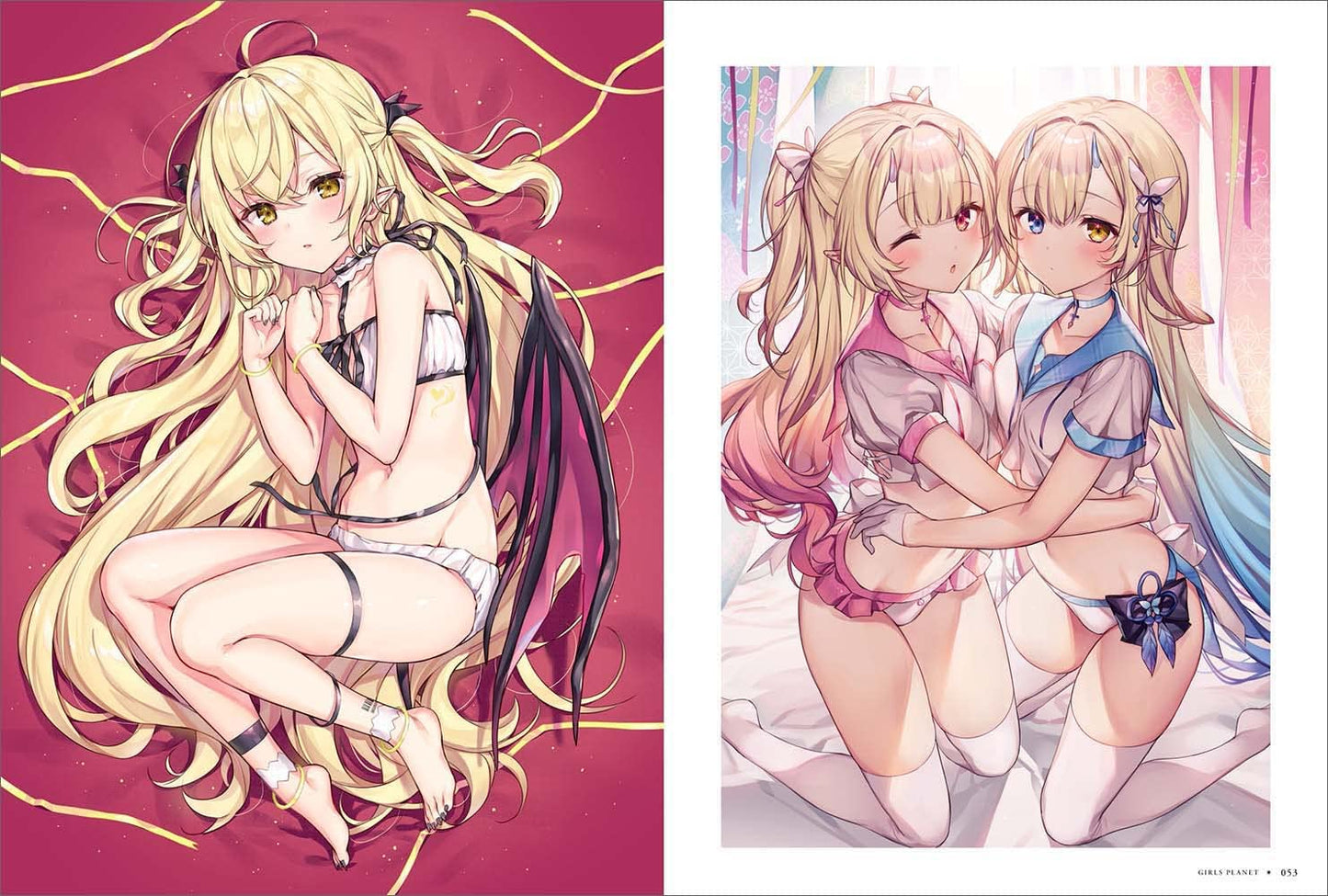 Komeshiro Kasu Artworks "GIRLS PLANET"