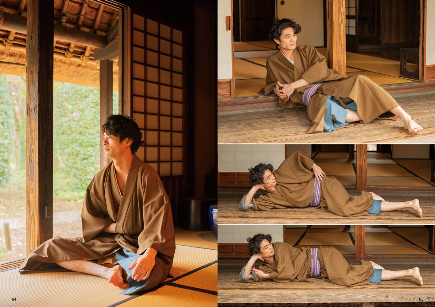 Relax Pose Book 5 Kimono Men