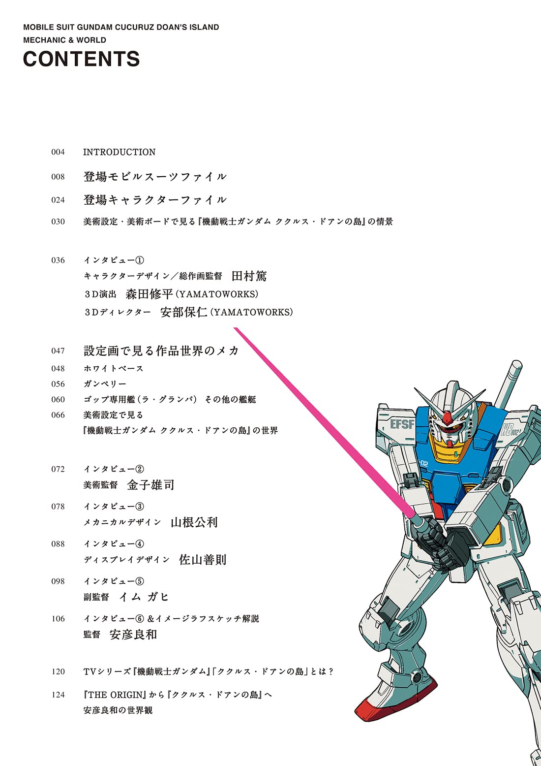 Mobile Suit Gundam Cucuruz Doan's Island Mechanic & World
