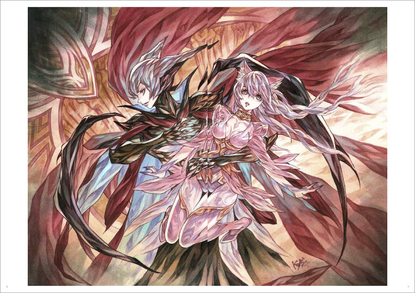 Koji Illustration Artworks "The Rondo of Wings"