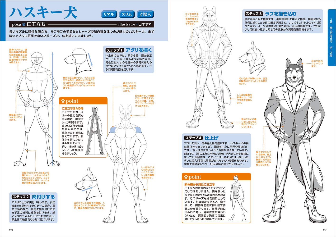 Therianthrope Pose Book