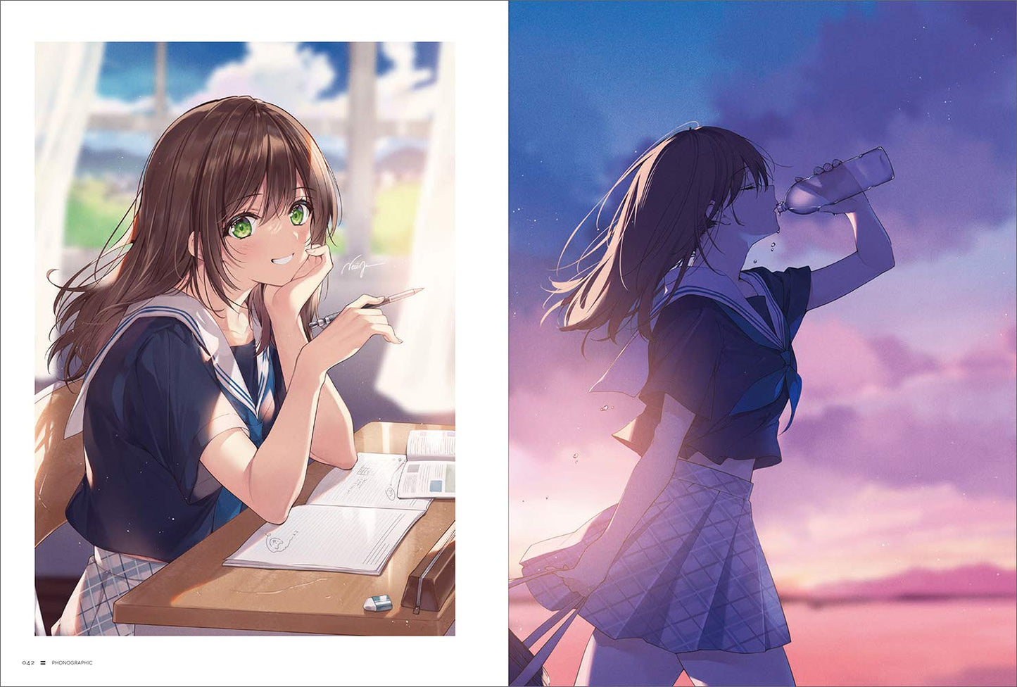 necomi Illustration Works "PHONOGRAPHIC "