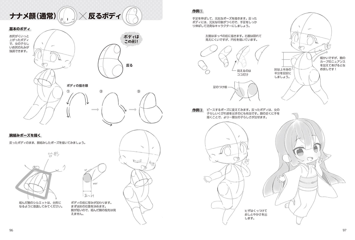 How To Draw Mini Characters Action/Pose