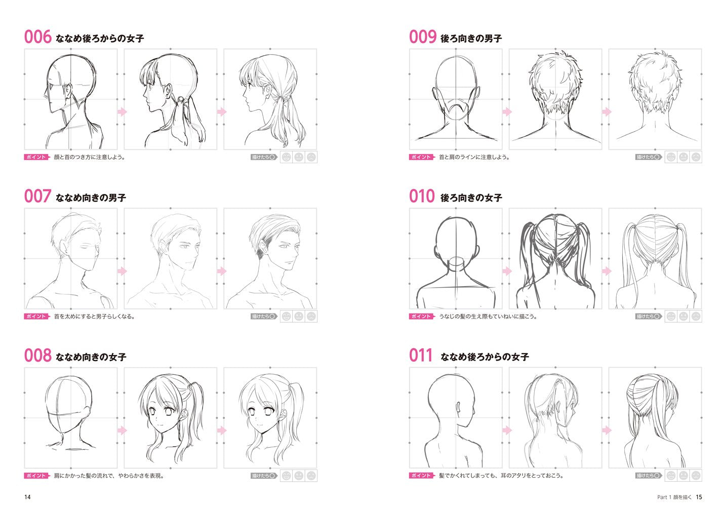 Manga Character Intensive Training Basic Actions