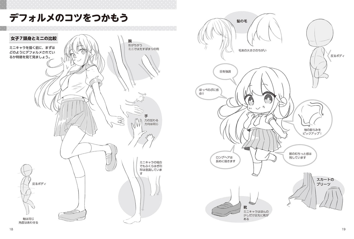 How To Draw Mini Characters Action/Pose