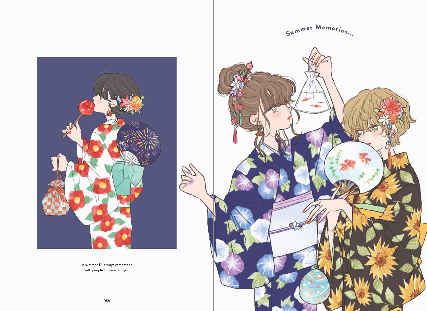 Tanaka SOLEIL Illustration Lookbook