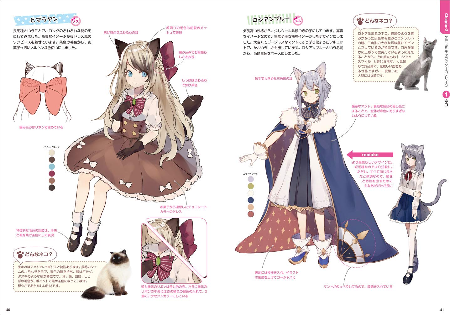 Kemomimi Character Design Book, Idea and Techniques