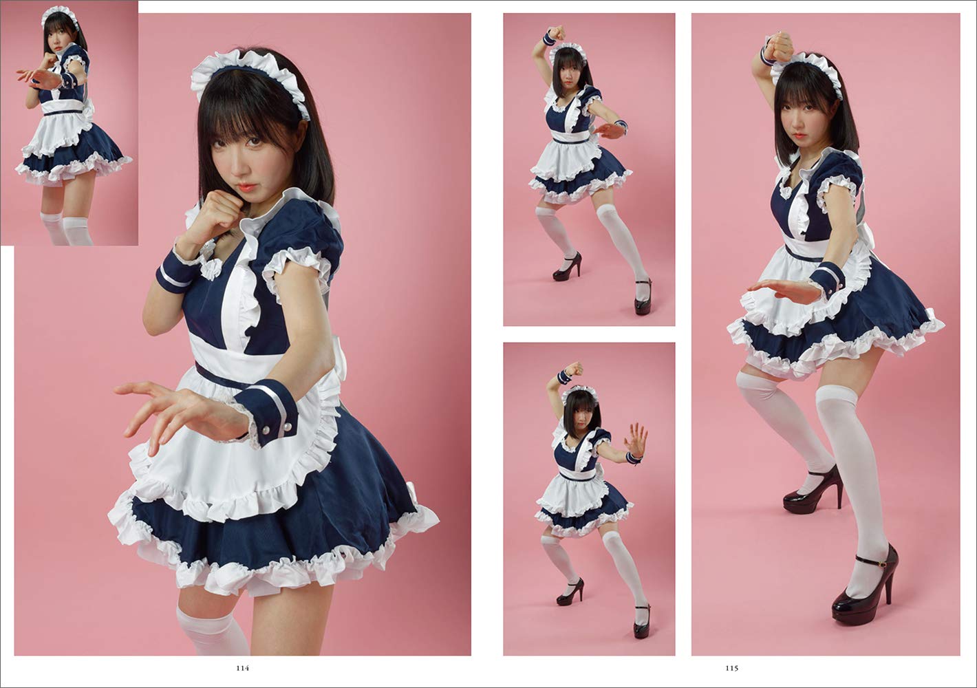 Collection of Cosplay Fighting Poses