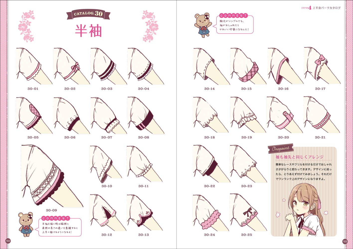 Fairy Tale Cute Girl Costume Design Catalog