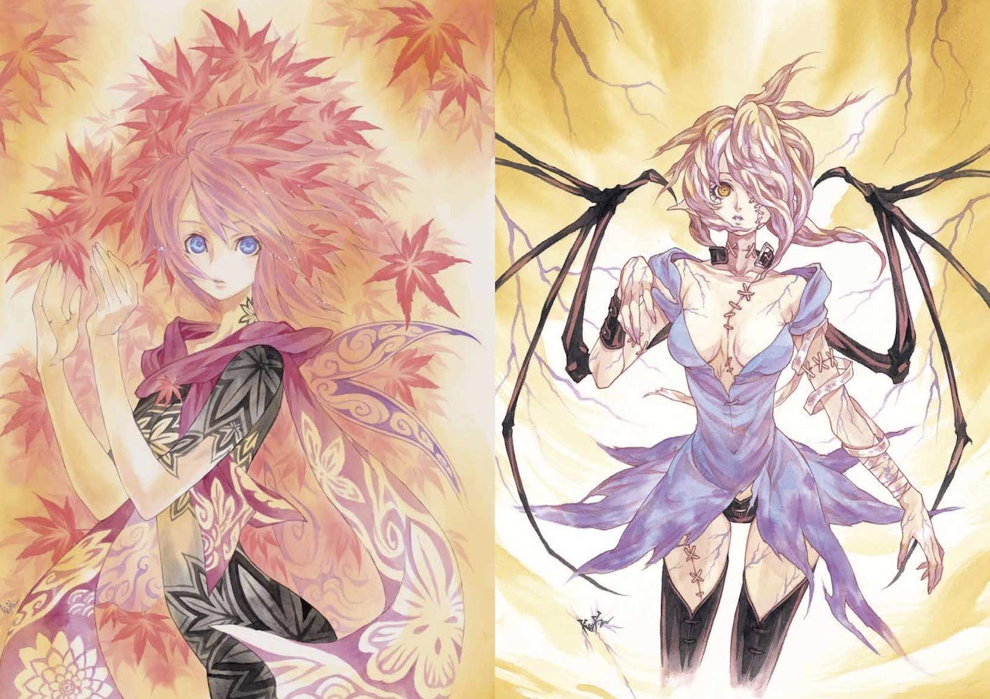 Koji Illustration Artworks "The Rondo of Wings"