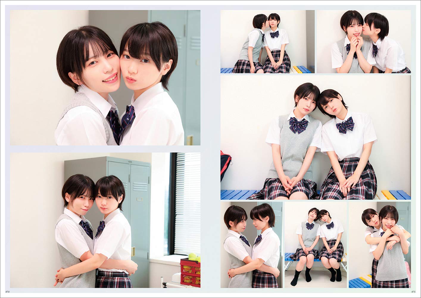 Yuri Shoujo, Girls Couple Pose Book