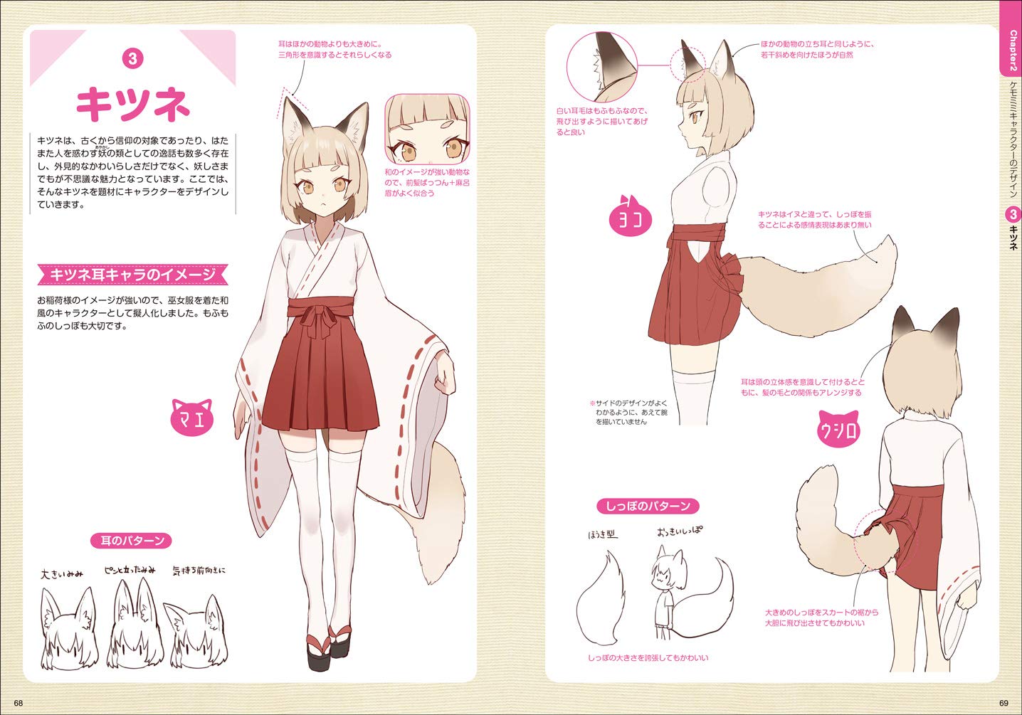 Kemomimi Character Design Book, Idea and Techniques