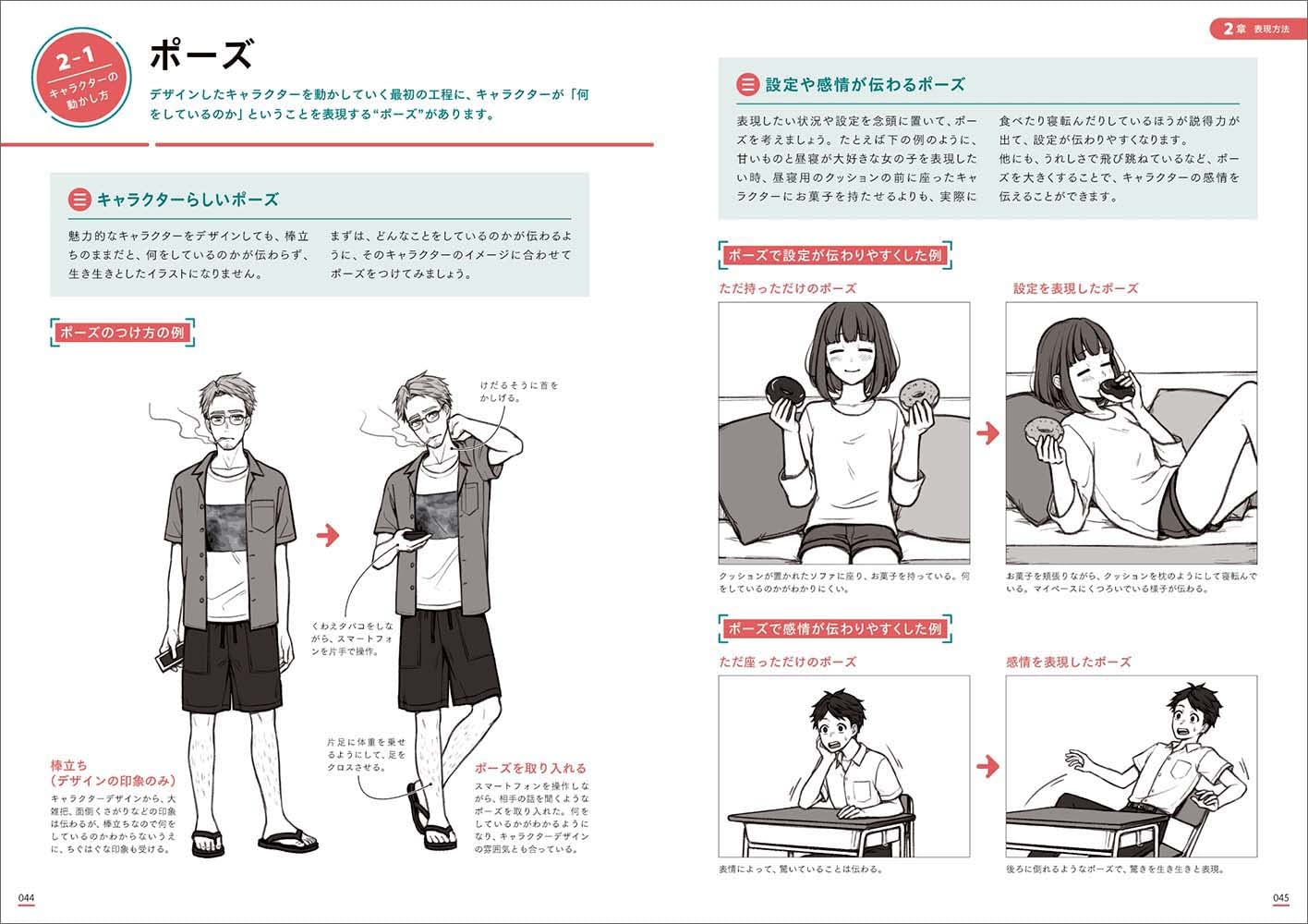 Character design and expression tips to create from scratch