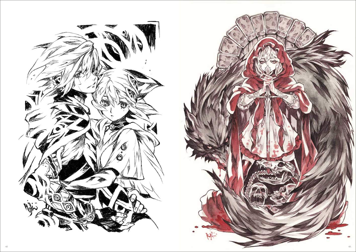 Koji Illustration Artworks "The Rondo of Wings"