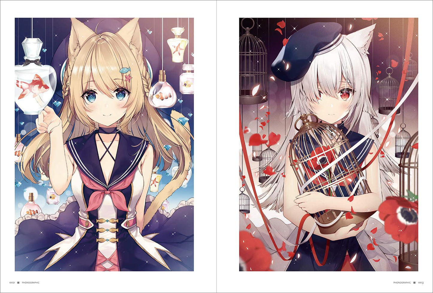 necomi Illustration Works "PHONOGRAPHIC "
