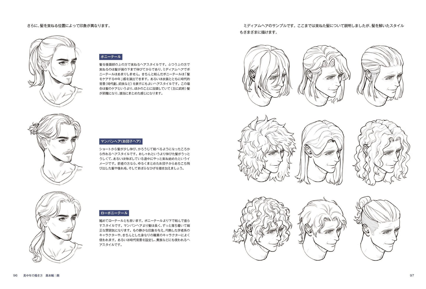 How To Draw Beautiful Middle-aged