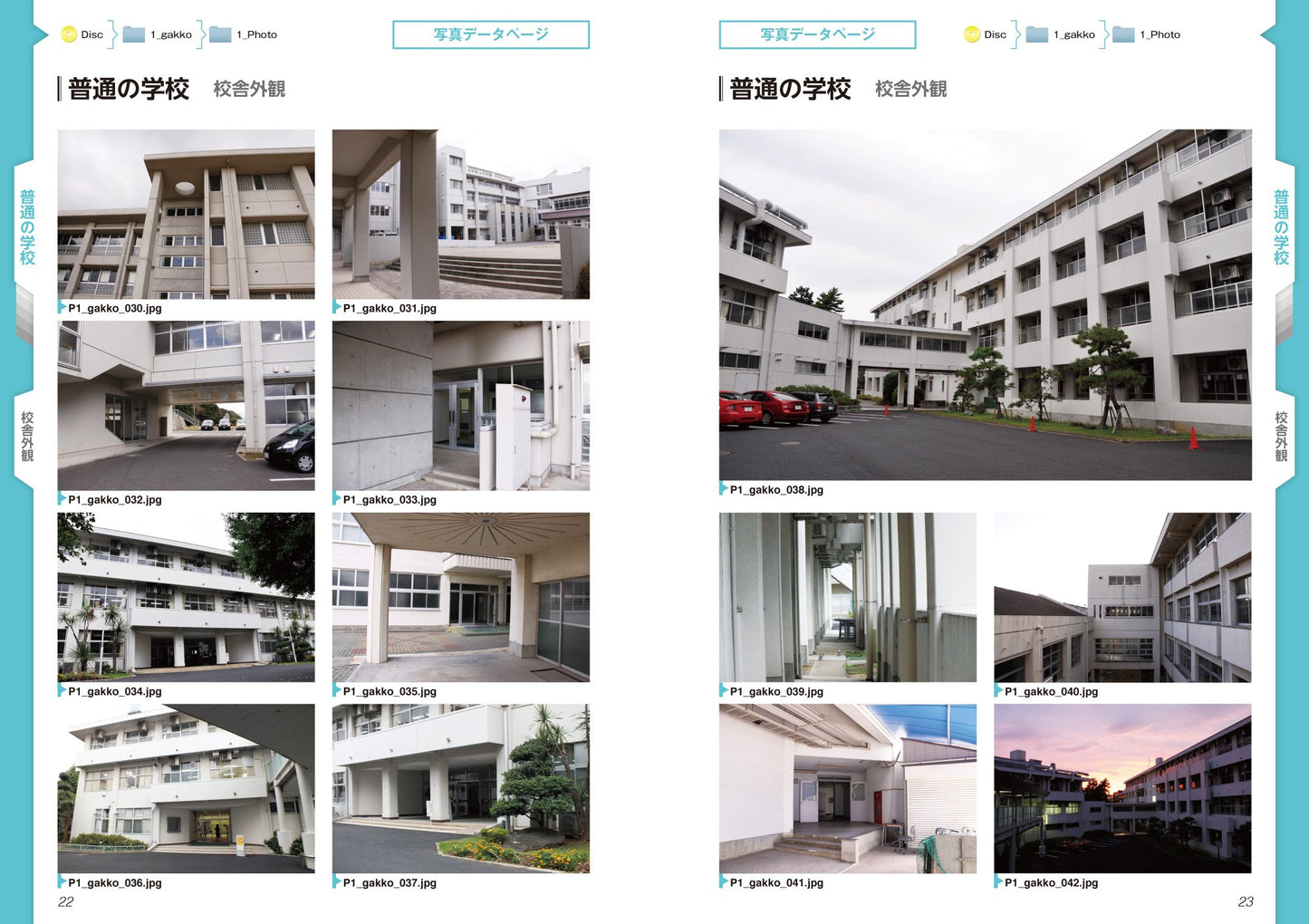 Digital Background Catalog " School" w/DVD-ROM