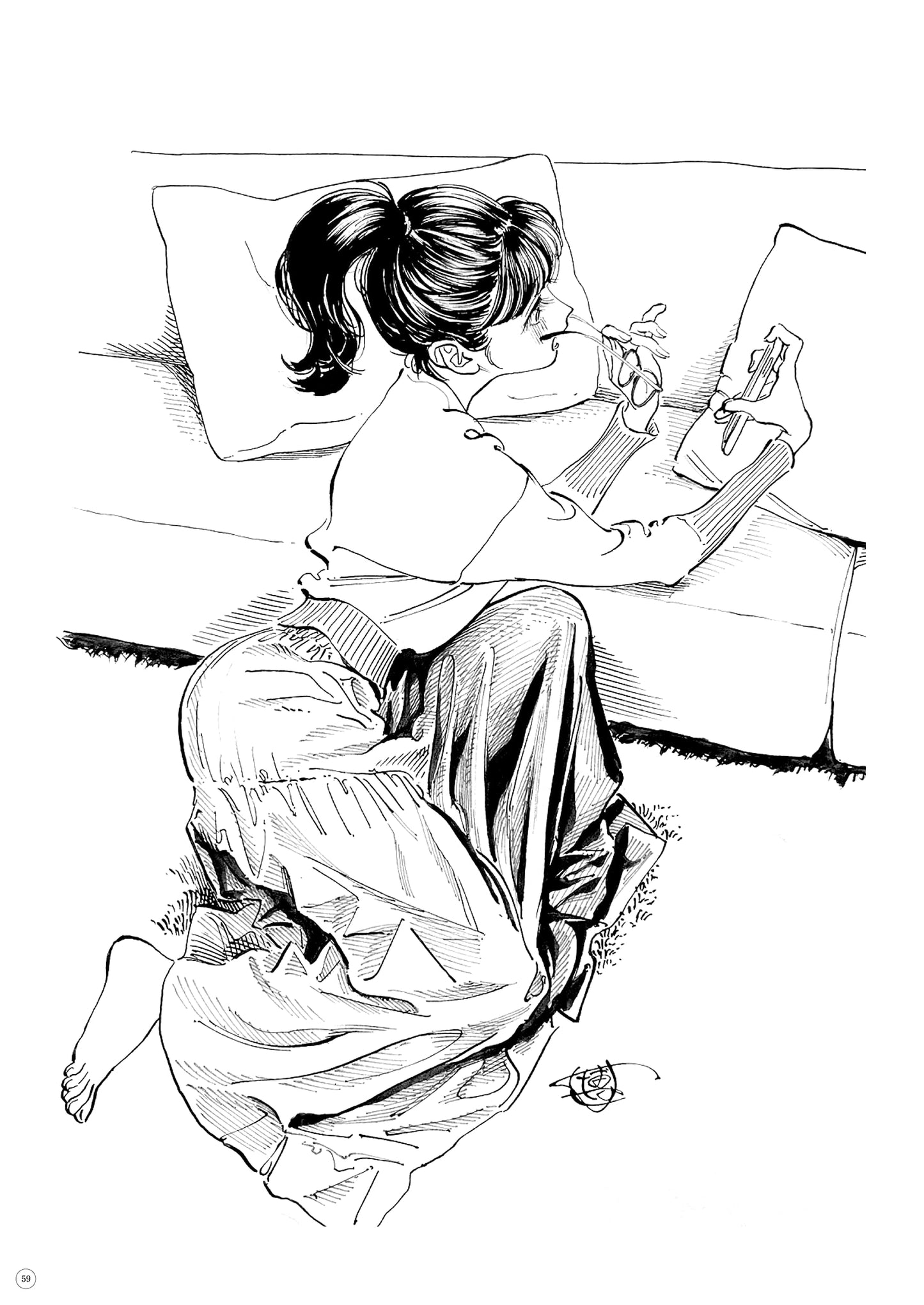 HIRO ILLUSTRATIONS FOOTPRINTS TO AKEBI