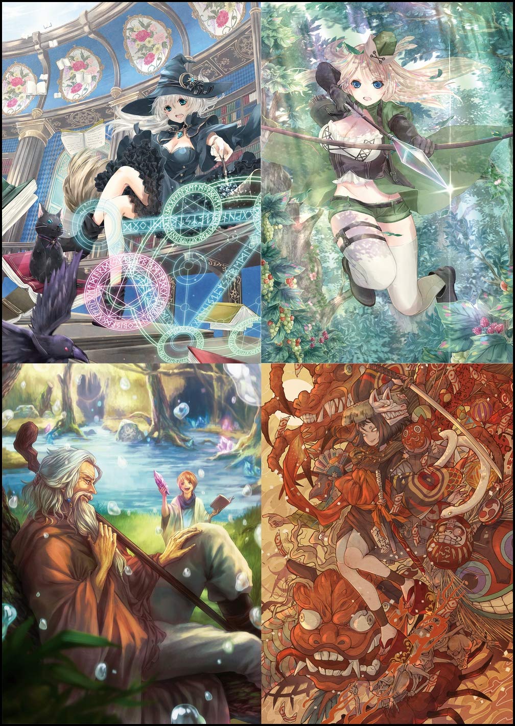 "Fantasy character" drawing class