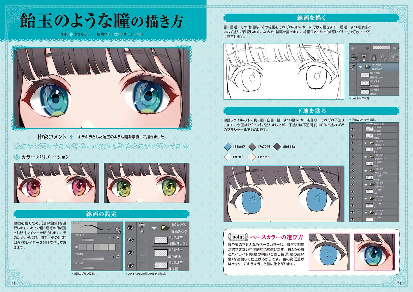 How To Draw Sparkling Eyes