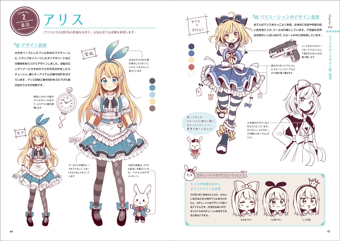 Fairy Tale Fantasy Girl Character Design & Drawing Technique