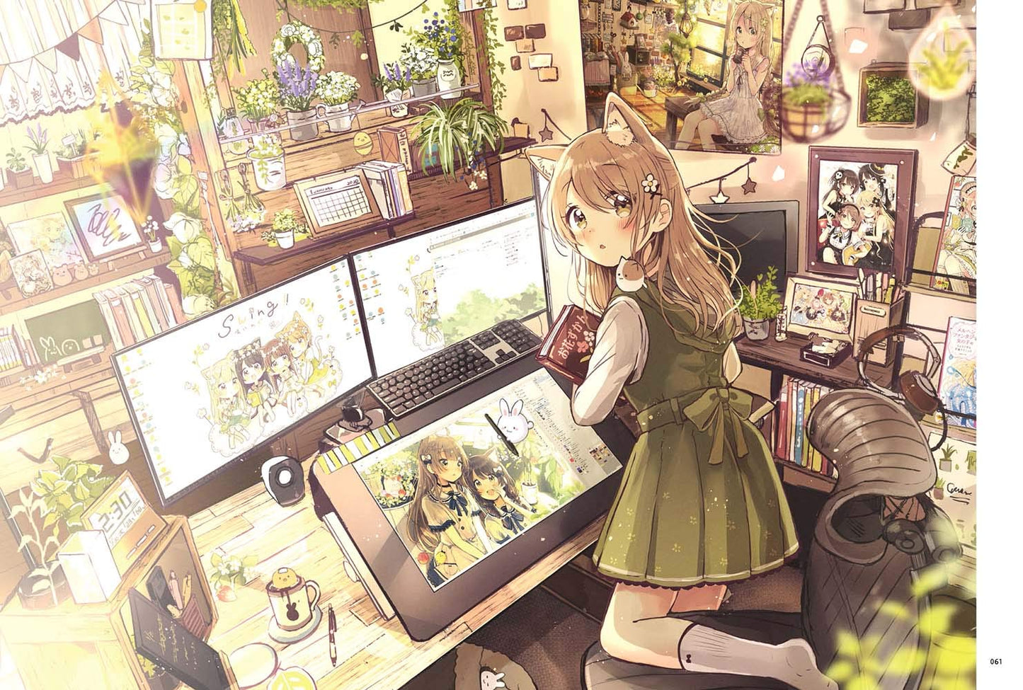 Oriko Sakura Artworks "Fluffy "