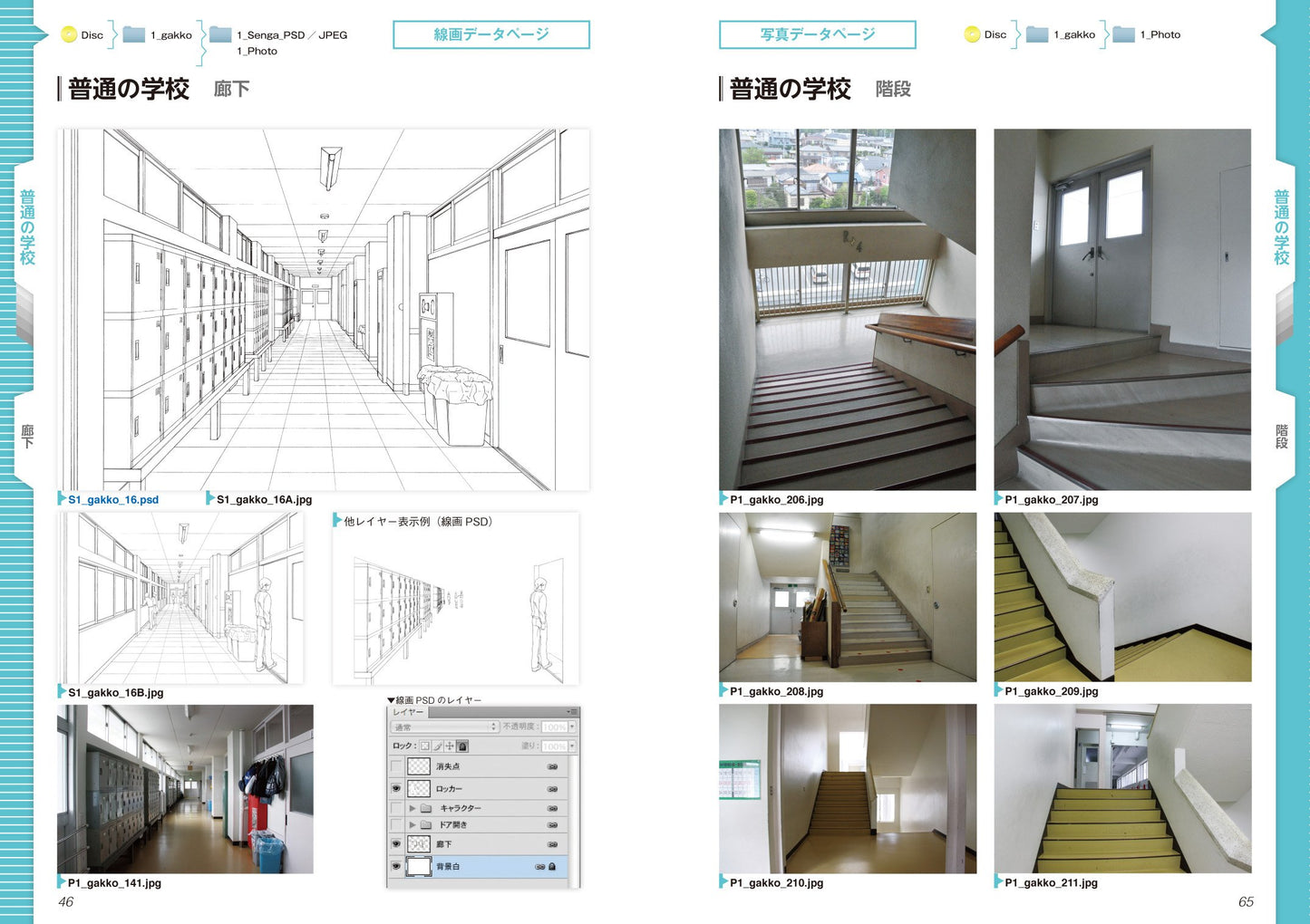 Digital Background Catalog " School" w/DVD-ROM