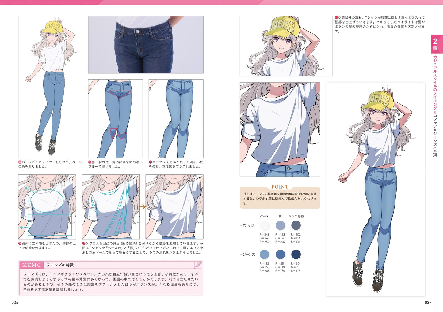 A thorough explanation of the entire process, How To Draw Wrinkles on Clothes Lesson