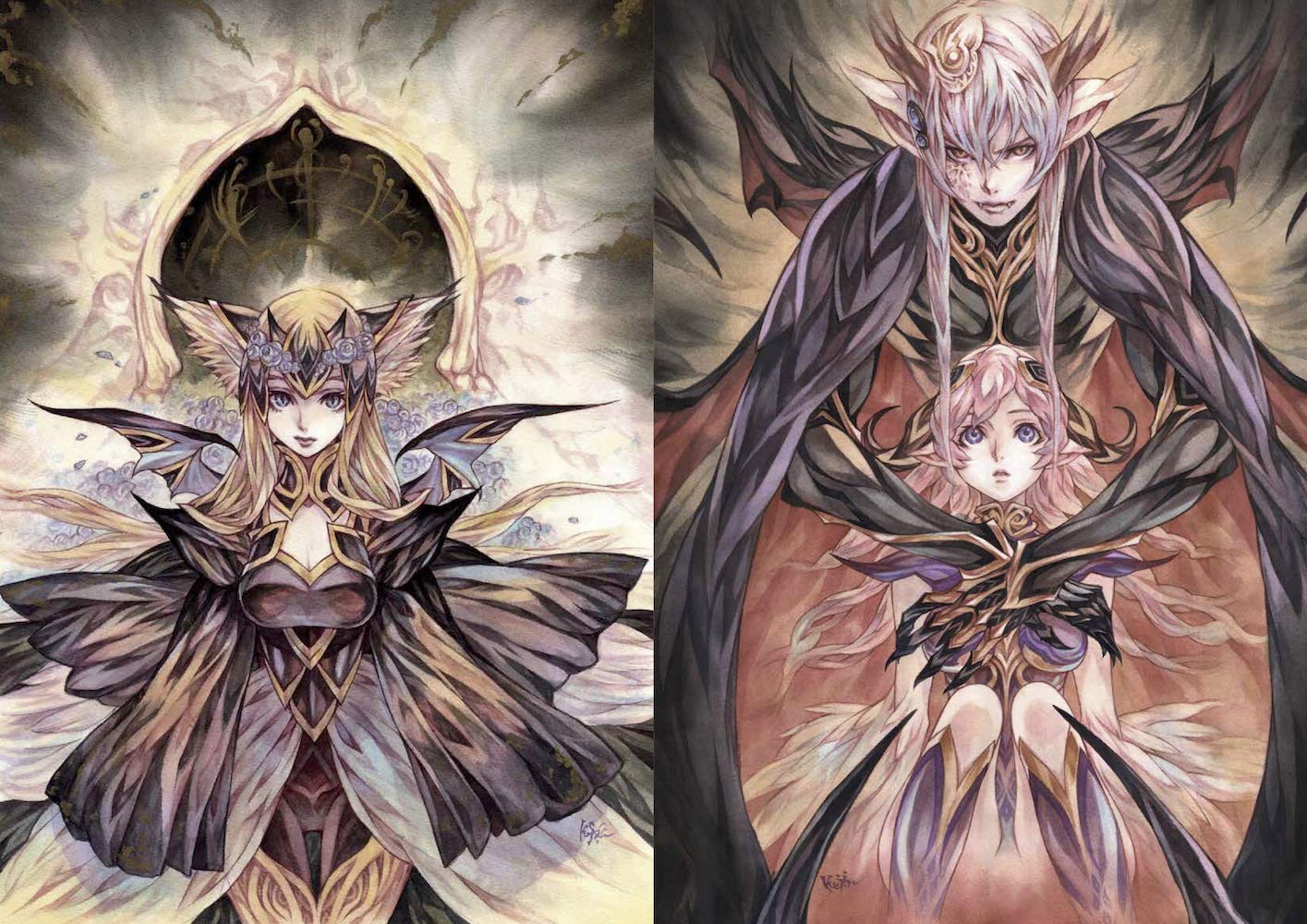 Koji Illustration Artworks "The Rondo of Wings"