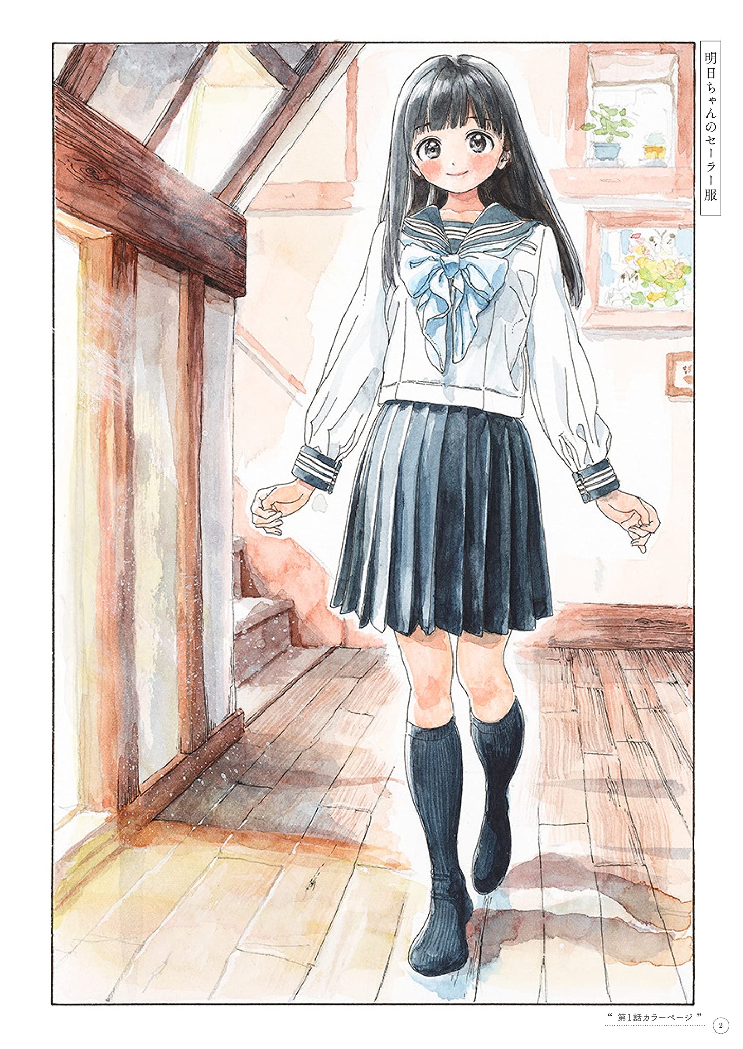 HIRO ILLUSTRATIONS FOOTPRINTS TO AKEBI