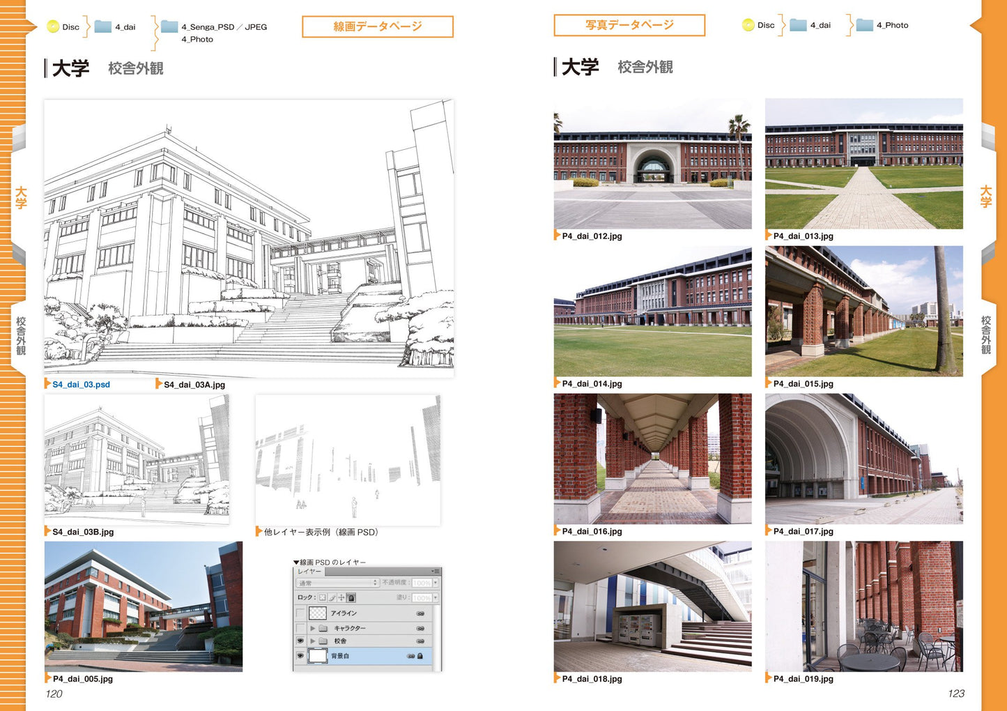 Digital Background Catalog " School" w/DVD-ROM