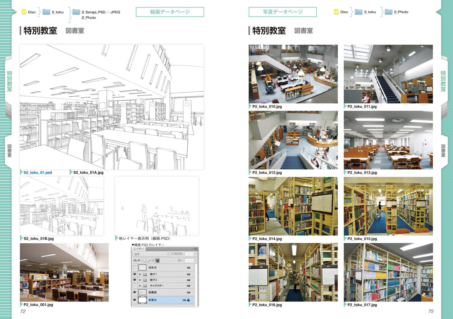 Digital Background Catalog " School" w/DVD-ROM