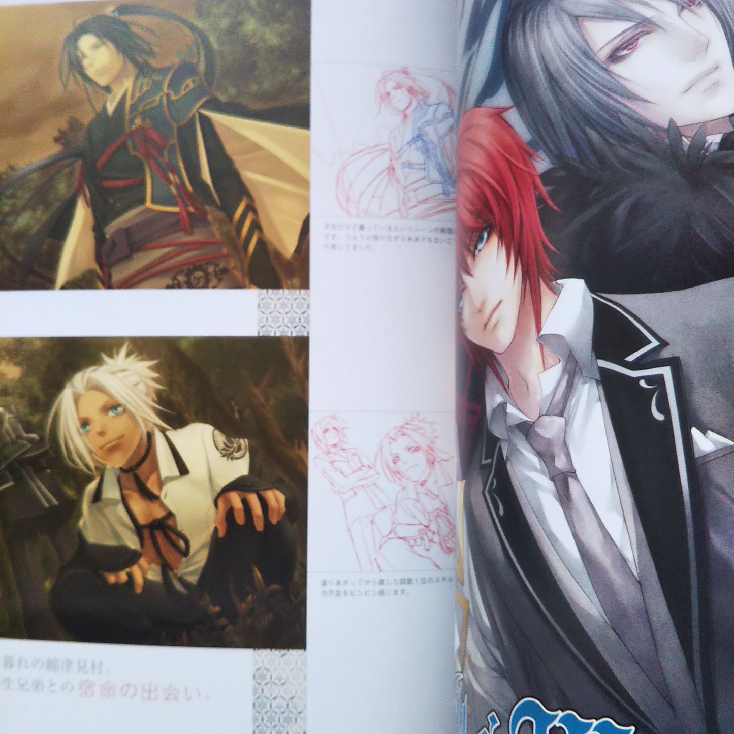 Otomate 1st anniversary Art Gallery BAROCCO Vol.1