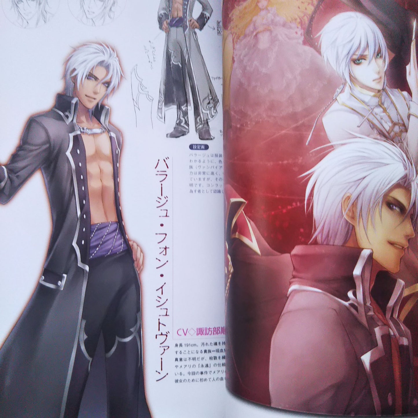 Otomate 1st anniversary Art Gallery BAROCCO Vol.1