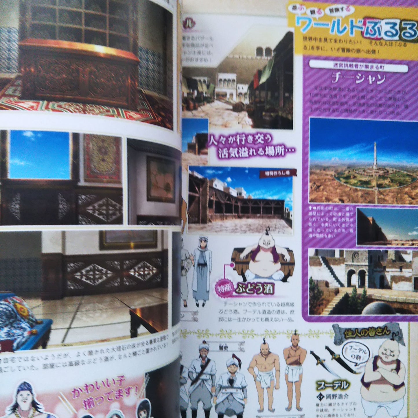 TV Animation Magi The Labyrinth of Magic 1st Fan Book