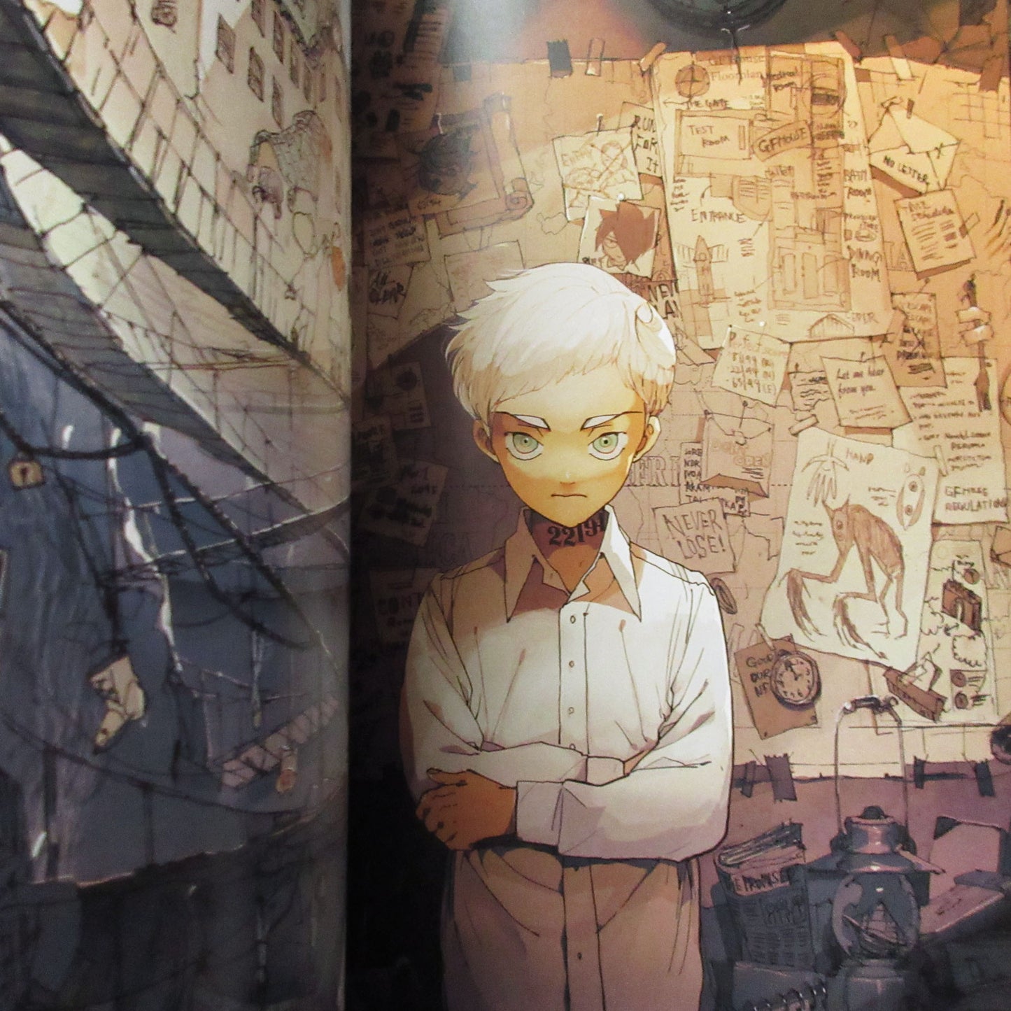 THE PROMISED NEVERLAND ART BOOK WORLD