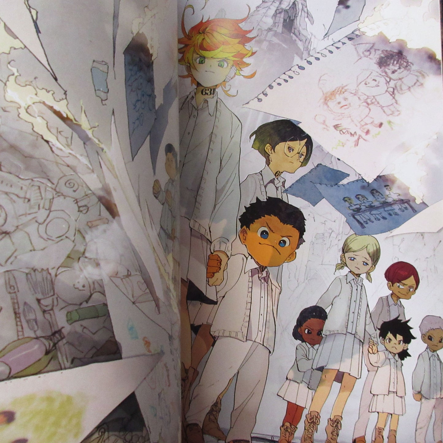 THE PROMISED NEVERLAND ART BOOK WORLD