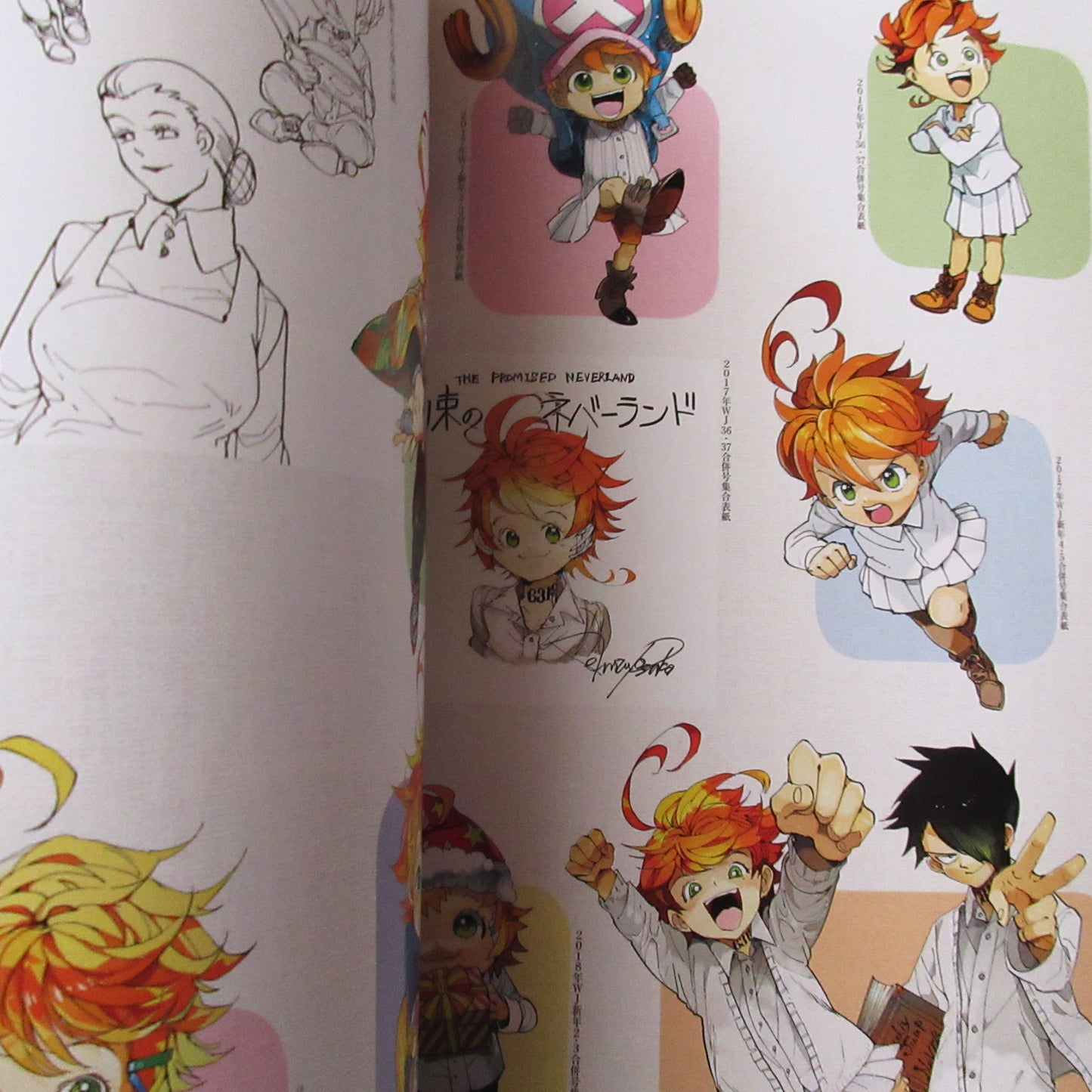 THE PROMISED NEVERLAND ART BOOK WORLD