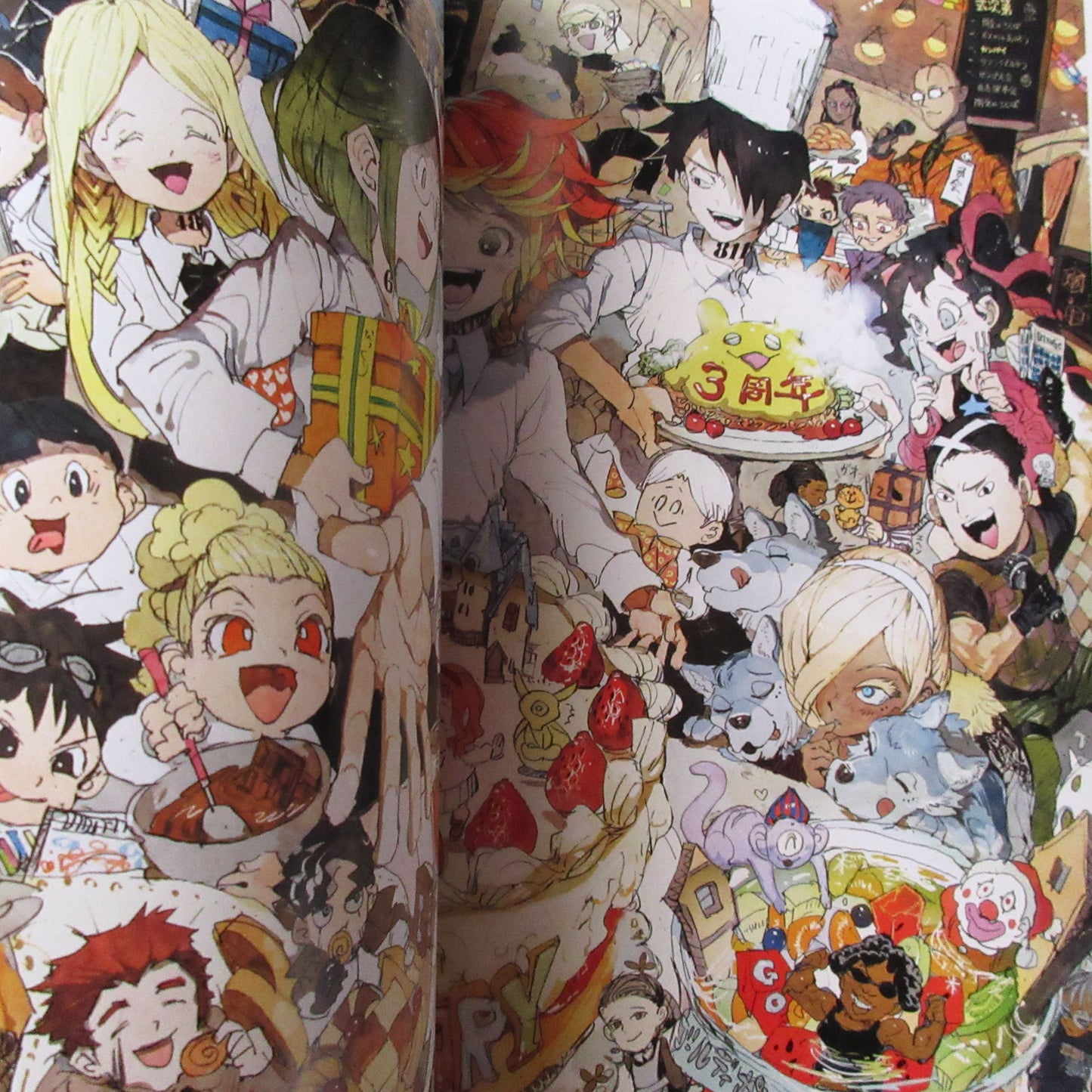 THE PROMISED NEVERLAND ART BOOK WORLD