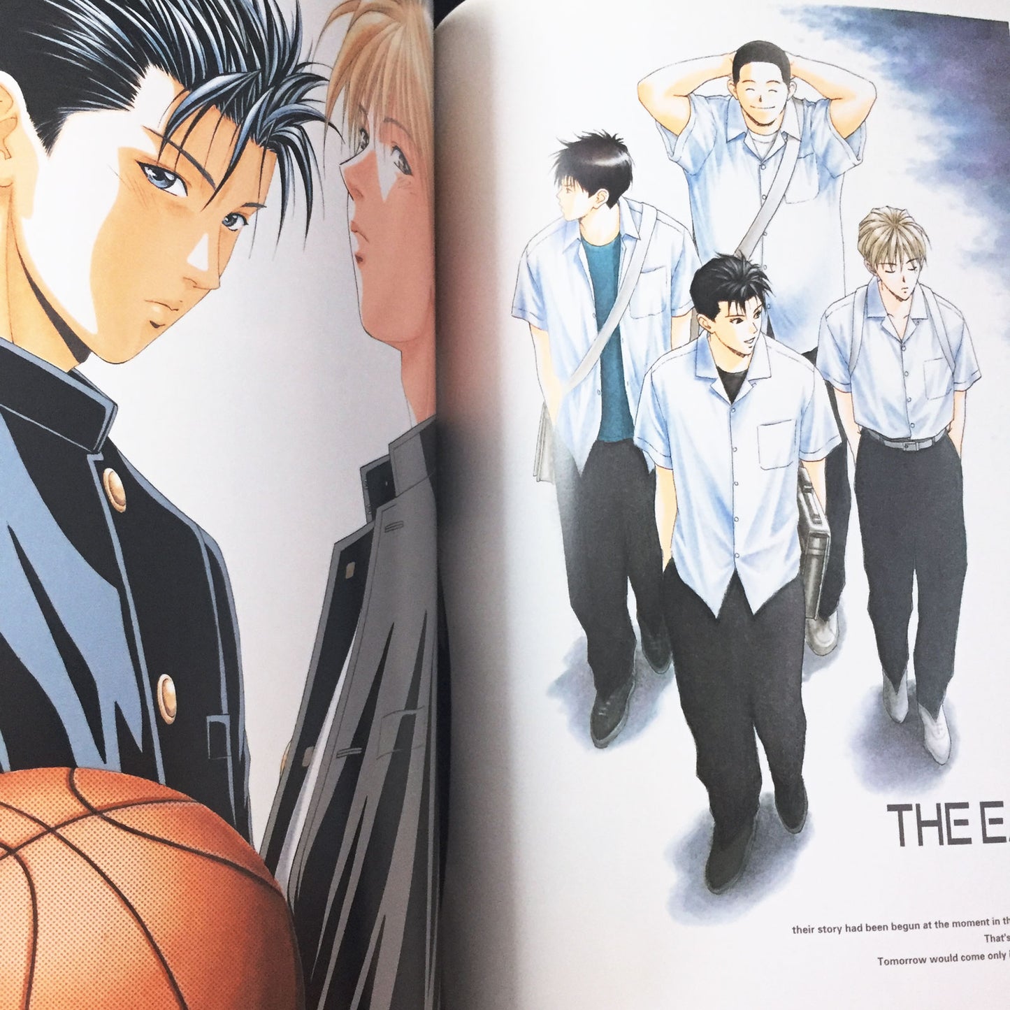 DEAR BOYS ILLUSTRATIONS SCENE HIROKI YAGAMI